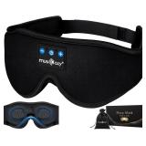 MUSICOZY Sleep Headphones Bluetooth Sleep Mask 3D