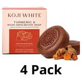 Koji White Turmeric Kojic Acid Soap For Face & Bod