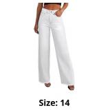 SIDEFEEL Women's Wide Leg Jeans High Waisted Strec