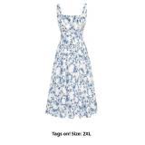 SCARLET DARKNESS Floral Corset Dress for Women 202