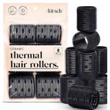Kitsch Ceramic Thermal Hair Rollers for Women   Se
