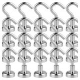 Realth Rare Earth Magnetic Hooks 20LBS Strong Neod