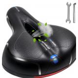 MSDADA Comfortable Bike Seat Cushion - Wide Bicycl