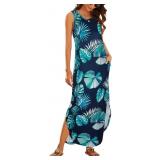 Hount Women's Casual Summer Sleeveless Dress Loose