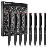 Serrated Steak Knives Set of 8: 4.5 Inch Steak Kni