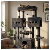 $130 Hey-brother Cat Tree Tower, Large Sisal Scrat