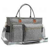 Rabjen Nurse Tote Bag for Work with Padded 15.6' L