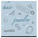 Mixed lot of jewelry and hair accessories