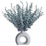 20pcs Artificial Eucalyptus Stems Realistic Fake G