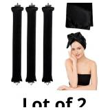 Heatless Hair Curler Set, Silk Hair Rollers for Ov