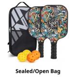 Pickleball Paddles Set of 2, USAPA Approved Carbon