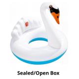 QPAU Inflatable Swan Pool Float for Adults & Kids