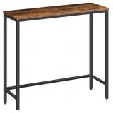 HOOBRO Narrow Console Table, 75 cm Entryway Table,