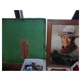 WONDER BREAD TRAY, JOHN WAYNE PICTURE