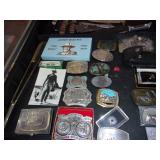 BELT BUCKLES, JOHN WAYNE KNIFE SET