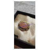 Victorian Goldstone Brooch / Pin