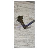 vintage brass Avon 'DAD' key pen knife