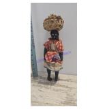 vintage Jamaican souvenir cloth doll from the