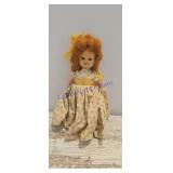 1940s Hollywood Doll Company hard plastic doll