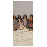 Indian lot vintage dolls