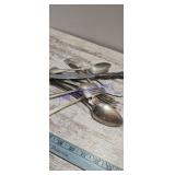 Vintage flatware assortment Silverplate