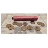 Rolling of wheat pennies