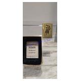 vintage 1990s solid brass Zippo windproof lighter