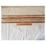 Yard Sticks 1 Lot