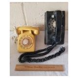 2 Vintage Telephones 1 Lot