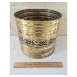 Brass Bucket 11" H