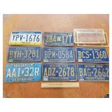 Vintage License Plates 1 Lot