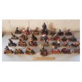 Gnome Railroad Figures 1 Lot Some Damaged