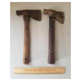 2 Hatchets 1 Lot