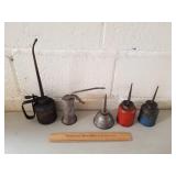 Vintage Oil Cans 1 Lot