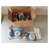 Telephone Jacks & Wire 1 Lot Some Unused