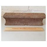 Railroad Rail Section 14" L