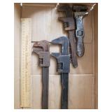 Adjustable Wrenches 1 Lot