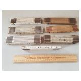Vintage Rulers 1 Lot