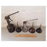 Vintage Oil Cans 1 Lot