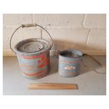 Vintage Minnow Buckets 1 Lot