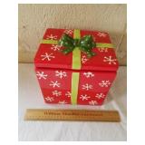 Ceramic Christmas Gift Cookie Jar