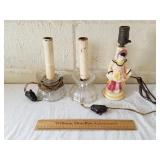 Vintage Electric Lamps - Need Rewired