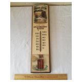 Ocean Spray Wooden Thermometer 1986 18"