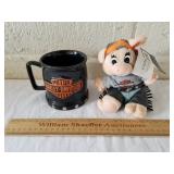 Harley Davidson Mug & Pig