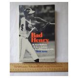 1974 Hank Aaron Book Bad Henry Signed