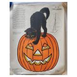 Vintage Halloween Craft Patterns 17 x 22"