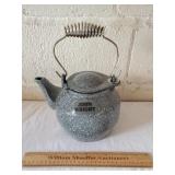 Porcelain Over Cast Iron Kettle