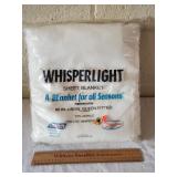 Whisperlight Blanket 60 x 80" Unopened