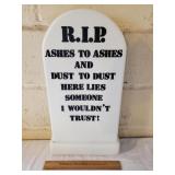 Empire Blow Mold Halloween Tombstone 22 & 1/2" H