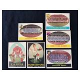 Six 1958 Topps Football Cards